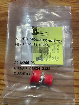 Glenair Mighty Mouse Connector 806-012-ME11-19PBA • $650