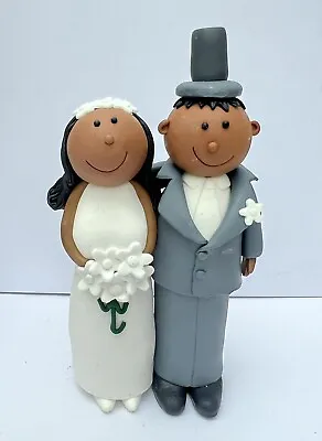 £9.99 • Buy Wedding Cake Toppers Bride And Groom Figures