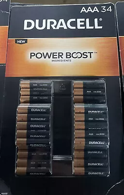 Duracell CopperTop AAA Batteries [34 PACK] NEW SEALED PACKAGES • $20