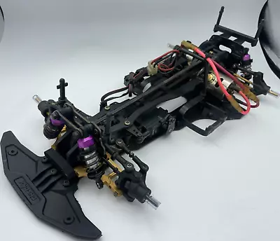 For Parts Kyosho TF-2 Carbon Chassis With ESC And Motor • $208.34