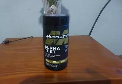 Muscletech Men's Alpha Test Testosterone Booster For Muscle Growth 120 Ct • $20.11