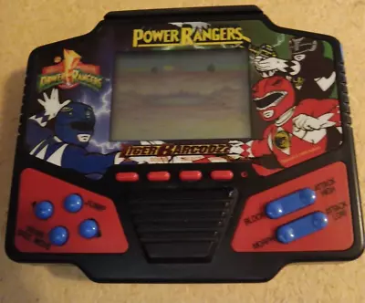 Vintage 1994 Working Power Ranger Hand Held Video Game Toy Tiger Electronic • $7.99