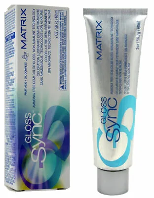 MATRIX Gloss Sync Ammonia Free Demi Color Gloss / 2oz / Choose Color • $8.79