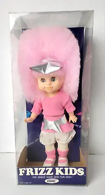 Vintage Fishel Frizz Kids Doll W/ Pink Fluffy Hair  No. 3135 In Box 12  T  RARE! • $49.99