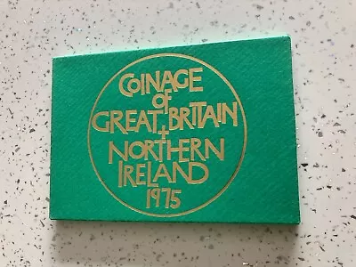 Royal Mint Coinage Of Great Britain & Northern Ireland 1975 Proof Set. • £7.50