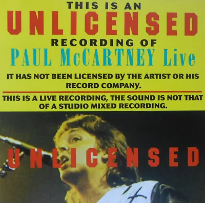 Paul Mccartney Rare OOP OZ CD Live NM SW 4 Beatles Rock Pop • $39.95