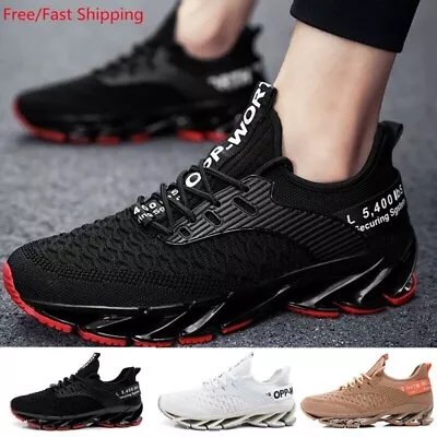 Men's Casual Walking Shoes Athletic Running Tennis Fashion Sneakers Sports Gym • $27.14