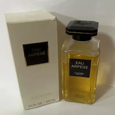 Vintage Eau Arpege Lanvin Vintage France Eau De Toilette 100 ML • $25