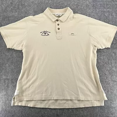 Orvis Mens Rod And Gun Club Vintage Ocean Reef Club Polo Shirt Size XL • $39.38