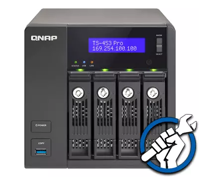 QNAP TS-453 Pro NAS Repair Service 1 Year Warranty • $94.95