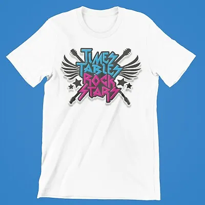 Time Table Rock Star T-Shirt  Boys Girls TV Retro Tee Children Tee  Kids UK Sell • £5.99