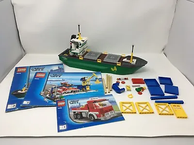 £90.04 • Buy Ship/boat ONLY Lego 4645 Harbor With Manuals City Town Ship Boat Dock With Parts