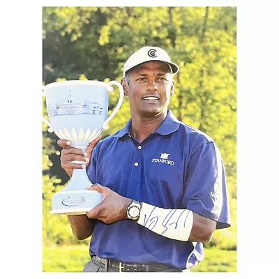 Signed Vijay Singh Poster Photo - 18x12 Golf Icon Autograph +COA • $101.02