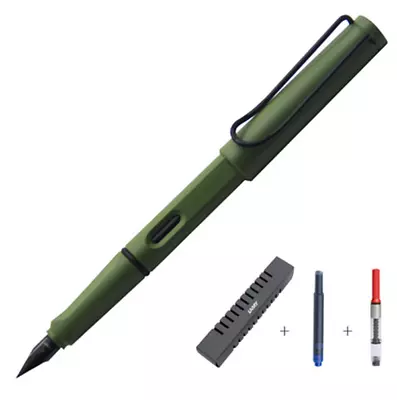 LAMY Safari Special Edition Series Matte Green Color EF Nib Fountain Pen • $18.80