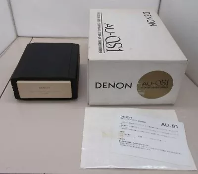 DENON AU-S1 Step Up Transformer MC Phono Cartridge Moving Coil • $786.98