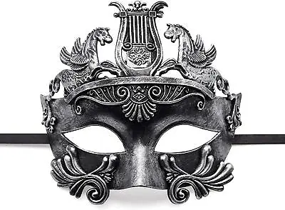 Masquerade Masks Men Roman Greek Mythological Women Venetian Filigree Metals • £8.99