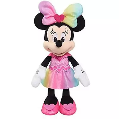 Disney Junior Minnie Mouse Sparkle And Sing Minnie Mouse 13 Inch Feature Plush • $18.79