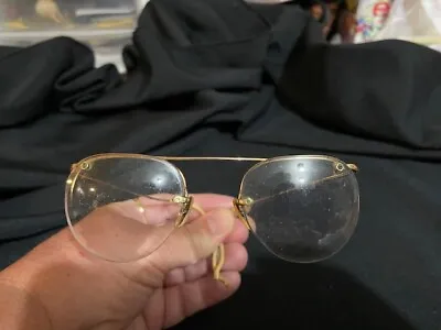 Vintage 1970's Mens Wire Rim Glasses • $17.50