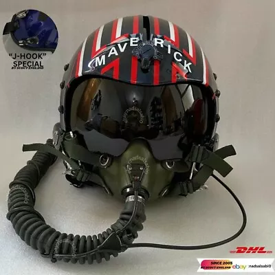 Top Gun Maverick Hgu-33 (size Xl-xxl) +oxygen Mask Mbu-12 Replica+bag   • $890