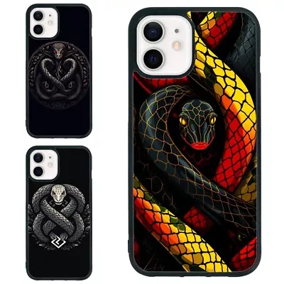 Black Mamba Snake For IPhone 5 5S SE 6S 7S 8 Plus XS XR Anti-Scratch • $7.99