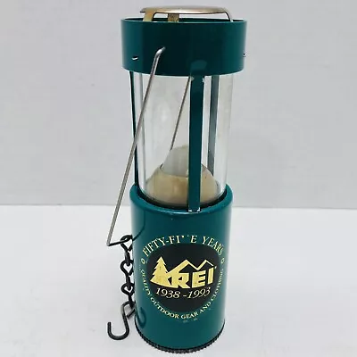 Vintage UCO REI 1993 Fifty-Five Years Green Candle Lantern RARE • $40