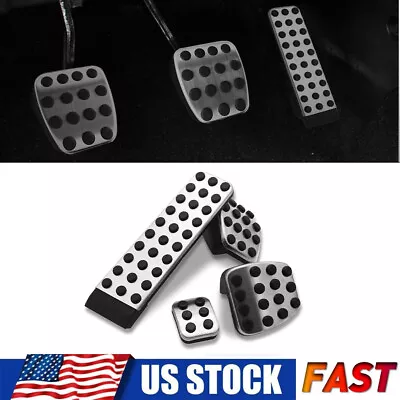 Gas Brake Clutch Foot Rest Pedals For Mercedes Benz AMG MT Mechanical C E S GLK • $16.72