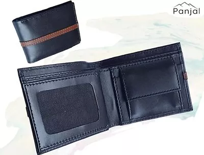 Everest New Handmade Mens Wallets With Coin Pocket Card Slim Leather Wallet Gift • £0.99