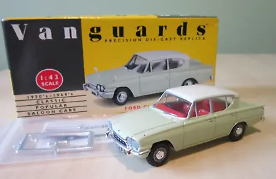 Vanguards VA35000 Ford Classic 109E Lime Green / White 1:43 Boxed • £15