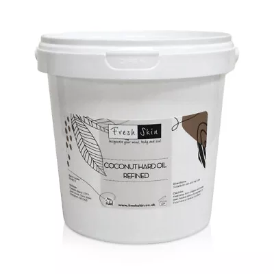 £7.95 • Buy 1KG Coconut Hard (Solid) Oil - Refined, 100% Pure, Natural, Cruelty Free, Vegan