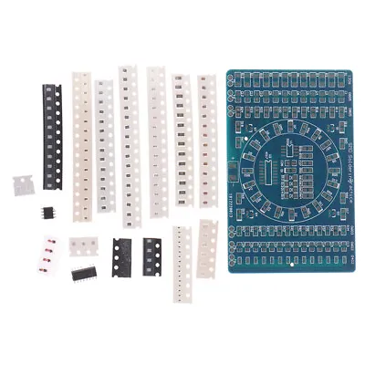 $2.45 • Buy SMD Rotating LED SMD Components Soldering Practice Board Kit DIY Mod_XICCf5