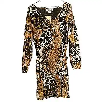 Cheetah Print Belted Tunic Dress From Flamingo Las Vegas Hotel  • $40