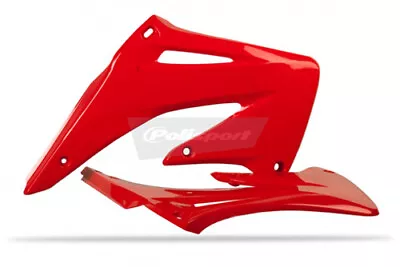 Polisport Radiator Shroud Red Honda CRF450R 02-04 • $60.99