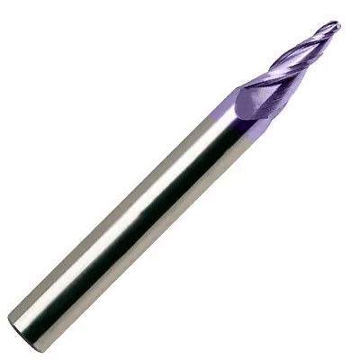 3/16  Tip Diameter Ball Nose 3FL Carbide 7Deg Per Side YG1 Tapered End Mill • $85.95