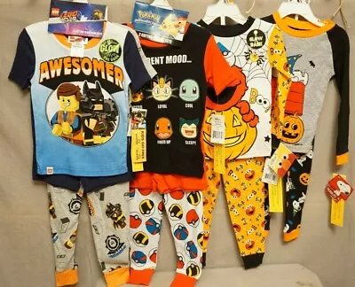 Lego Movie Pokemon Elmo Or Snoopy 2 & 4 Piece Pajamas Assorted Sizes Bnwt • $19.50