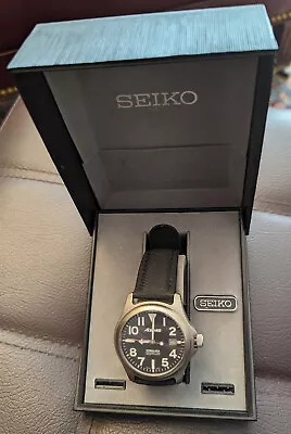 Seiko Himalaya Momentum Series EMS Branded Titanium Watch 100M/330 FT W/Box • $31