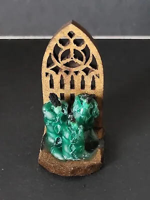 Dolls House - Handmade Ooak Green Tudor Church Castle Candles 1/12th Scale Rare • $9.96