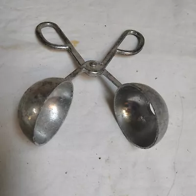 Vintage Retro ALUMINIUM ICE CREAM/MELON BALL SCOOP SCOOPER  Kitchenalia • $15