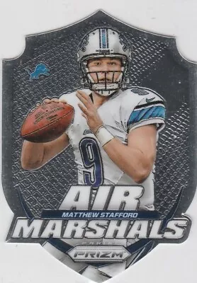 2014 Panini Prizm Football Air Marshals Insert #7 Matthew Stafford • $1.29