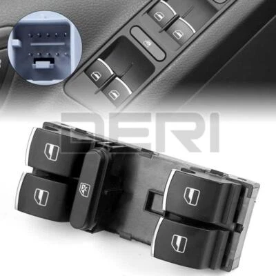 Driver Side Power Master Window Control Switch For VW Golf Jetta Passat Tiguan • $11.58