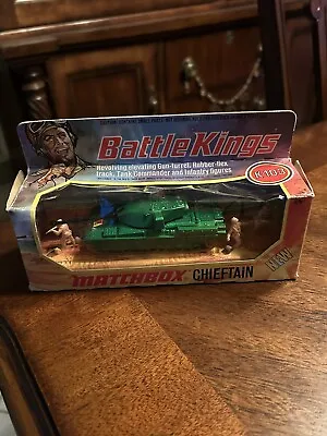MATCHBOX BATTLE KINGS K-103 CHIEFTAIN TANK - MINT In Original BOX • $64.99