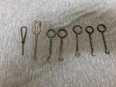 Vintage One Fonger Button Shoe Hook Lot • $14.99