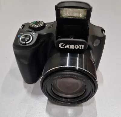Canon Powershot SX540 HS 20.3MP Digital Camera 50x Optical Zoom Used For Parts • £66.94