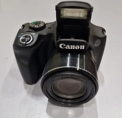 Canon Powershot SX540 HS 20.3MP Digital Camera 50x Optical Zoom Used Working • £133.87