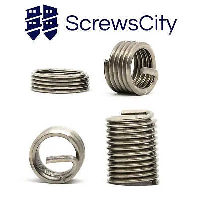£2.38 • Buy Helicoil Wire Thread Repair Inserts Coarse Thread  A2 Stainless Steel DIN 8140 