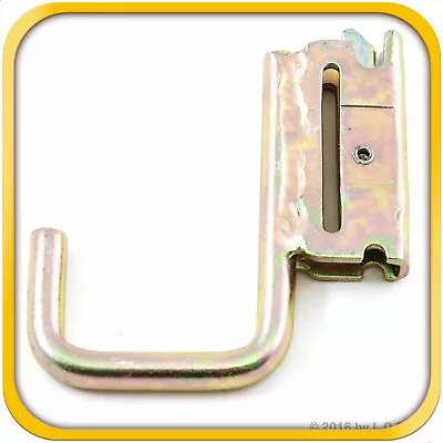 E Track Square J Hook System Flatbed Trailer Jacket Motorcycle Helmet Rack New • $14.98