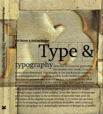 £3.51 • Buy Type And Typography By Baines, P Paperback Book The Cheap Fast Free Post