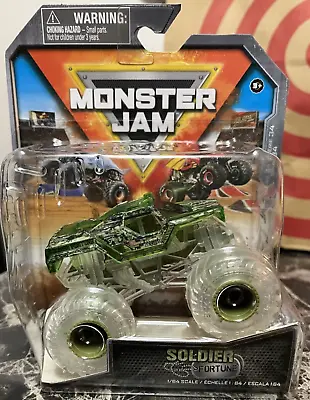 NEW Hot Wheels Monster Jam Series 34 SOLDIER FORTUNE GHOST CREW CHASE • $10.95