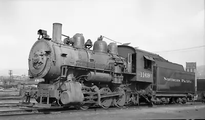 Northern Pacific NP Railroad 1169 0-6-0 Duluth MN 6-52 Negative 5757 • $14.99