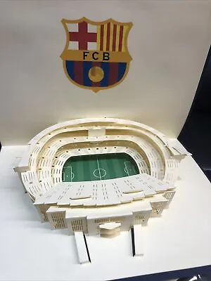 £4.35 • Buy 3D FCB  Barcelona Stadium Pop Up Birthday Card Greeting Card