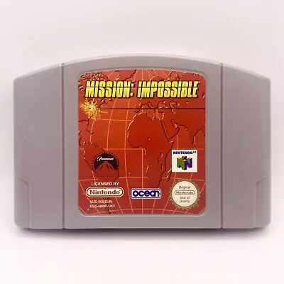 Mission Impossible [CART ONLY] - Nintendo 64 (N64) [PAL] + WARRANTY • $23.99